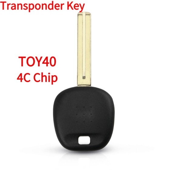 1997-2001 Lexus - TOY40 Transponder Key - Long Blade - (4C Chip)