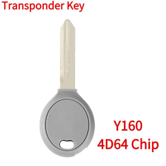 Chrysler/ Dodge/ Jeep Y160 Transponder Key (4D64)