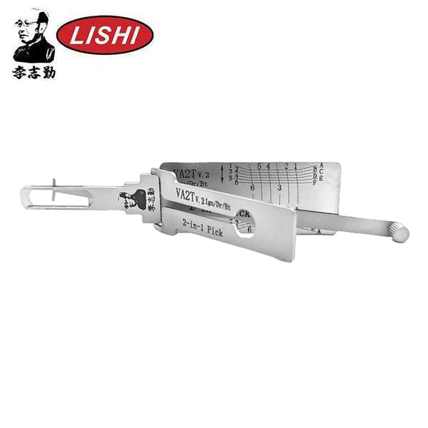 VA2T V2 Citroen / Renault / Peugeot Laser Key / 10-Cut / 2-In-1 Pick & Decoder / AG