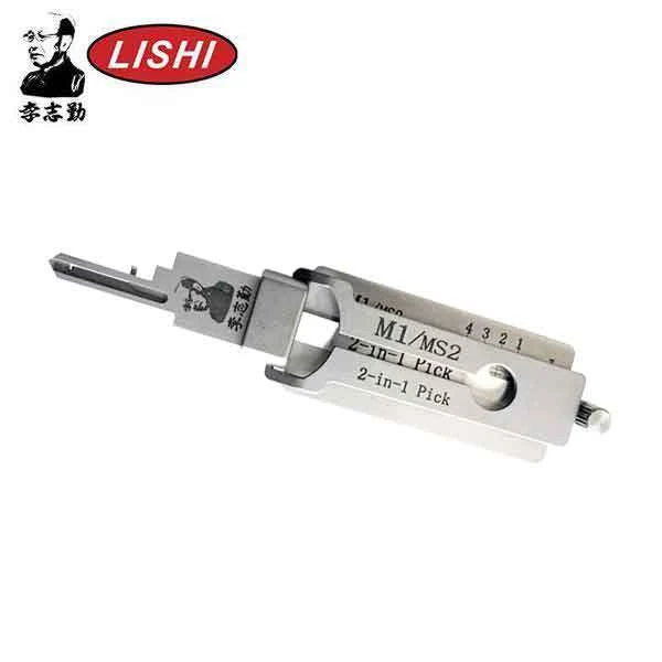 M1 MS2 / Master Padlocks Keyway Tool / 2-In-1 Pick & Decoder / AG