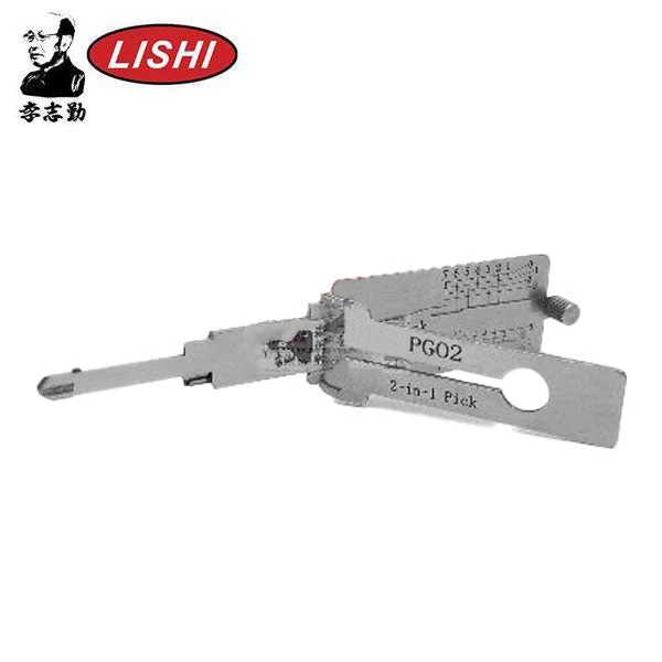 PGO2 Piaggio / Vespa Scooters / 7-Cut / 2-In-1 Pick & Decoder - AG